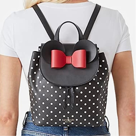 Disney X Kate Spade New York Minnie Mouse Backpack - NWT - Picture 10 of 10